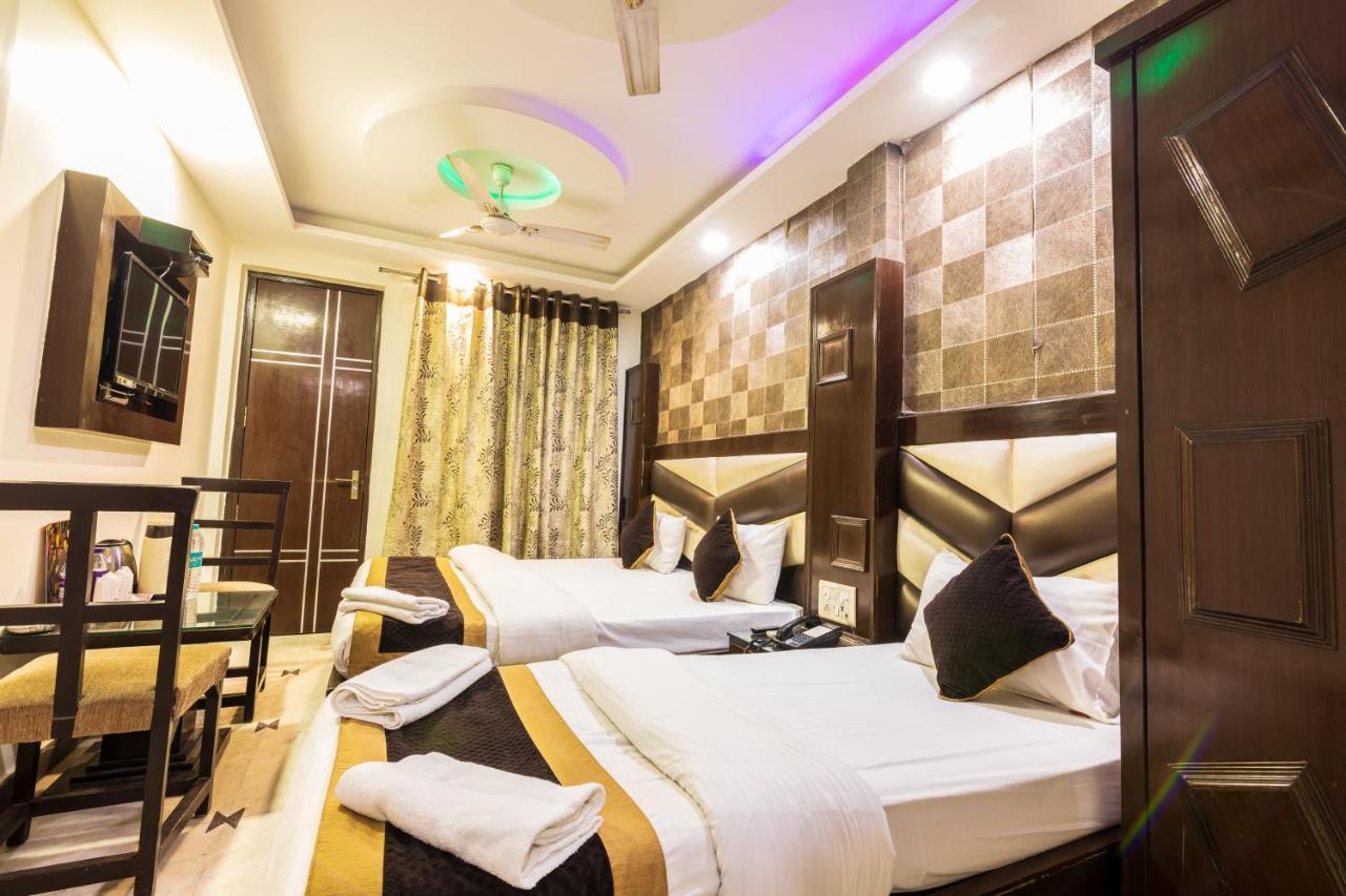 Hotel Grand Shyam- In Front Of New Delhi Railway Station-Couple Friendly นิวเดลี ภายนอก รูปภาพ