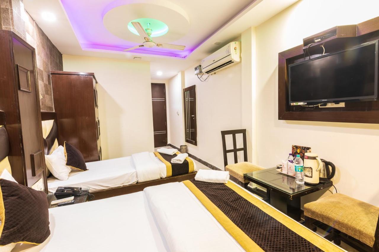 Hotel Grand Shyam- In Front Of New Delhi Railway Station-Couple Friendly นิวเดลี ภายนอก รูปภาพ